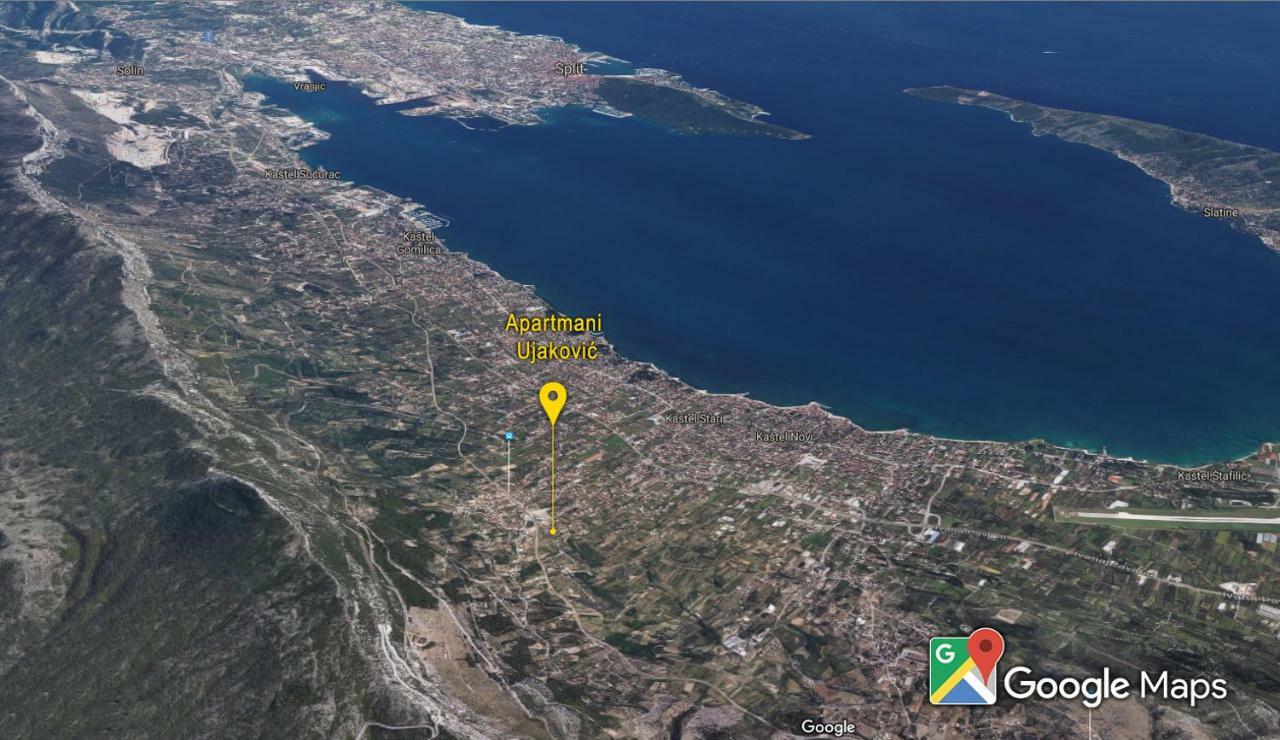 Apartmani Ujakovic Kastela Bagian luar foto